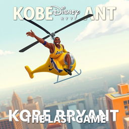 A Disney movie poster meme titled 'Kobe Bryant: The Last Game'