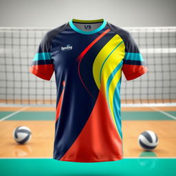 A high-quality image of a volleyball jersey