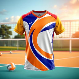 A high-quality image of a volleyball jersey