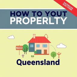 Create an image for a comprehensive guide on 'How to Rent your Property Privately in Queensland'