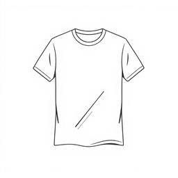 A stylish t-shirt design featuring a modern and clean aesthetic