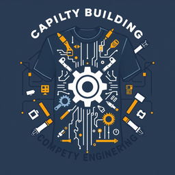 A t-shirt design for capacity building in computer engineering