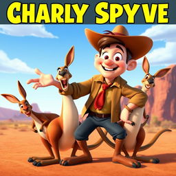 An animated Disney movie poster meme titled 'Charly Spyve'