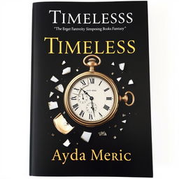 A black fantasy book cover with the title 'Timeless' at the top