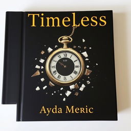 A black fantasy book cover with the title 'Timeless' at the top