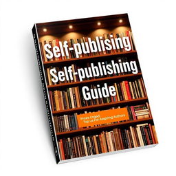 A visually appealing and informative ebook cover for a 'Self-publishing Guide'