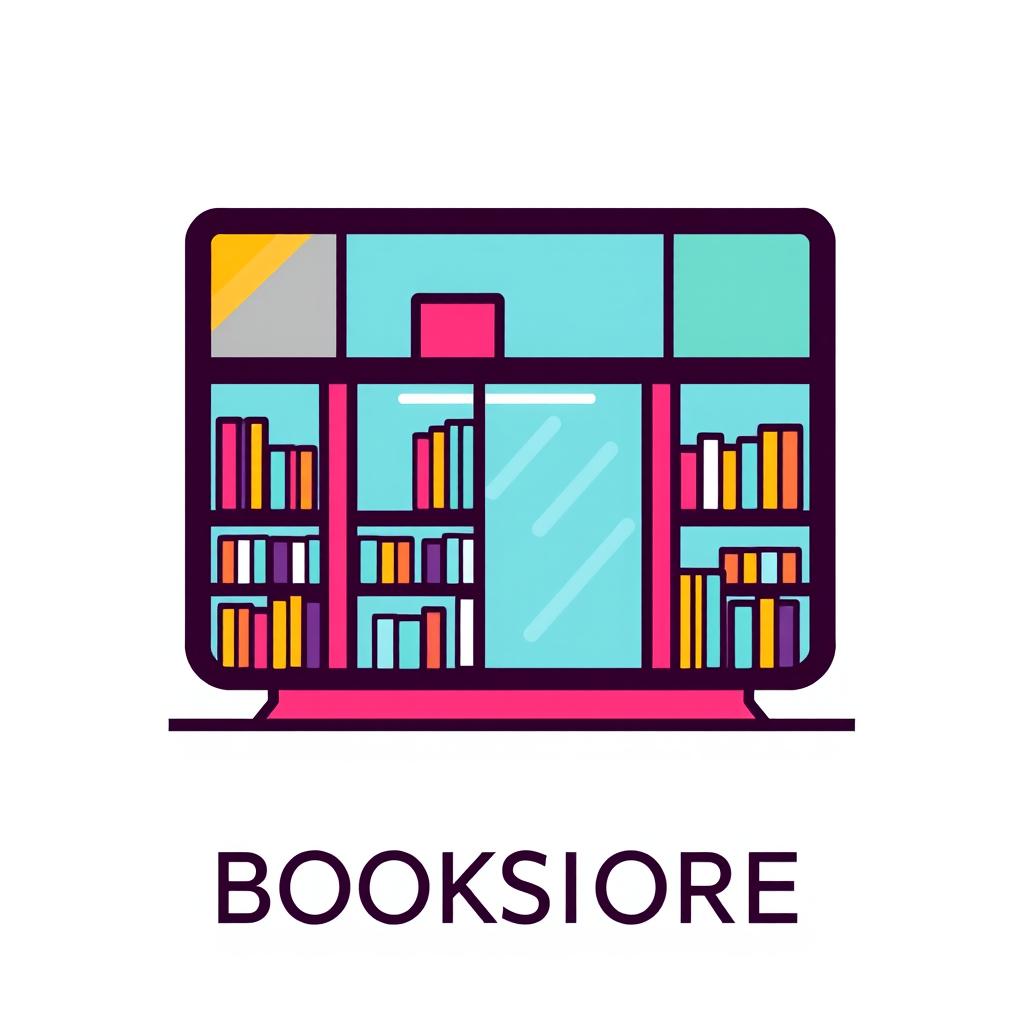 A sleek and trendy bookstore