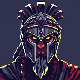 Ares, the god of war, wearing a detailed helmet, depicted in the style of Avatar