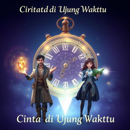 Create a picture design for 'Cinta di Ujung Waktu