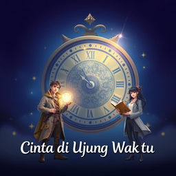 Create a picture design for 'Cinta di Ujung Waktu