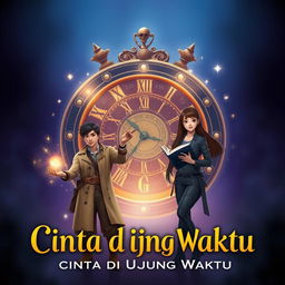 Create a picture design for 'Cinta di Ujung Waktu