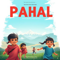 Create a film poster for a movie titled 'Pahal'