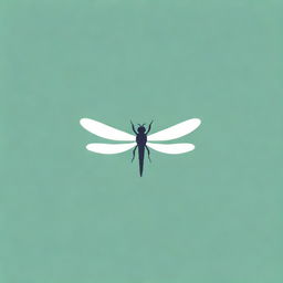 Edit the pre-existing logo to include the phrase 'Web Design' prominently yet tastefully incorporated into the dragonfly design.