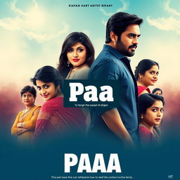 Create an image based on the provided poster for the movie 'Paa