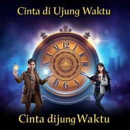 Create a picture design for 'Cinta di Ujung Waktu