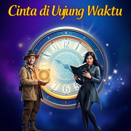 Create a picture design for 'Cinta di Ujung Waktu