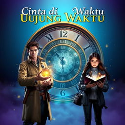 Create a picture design for 'Cinta di Ujung Waktu