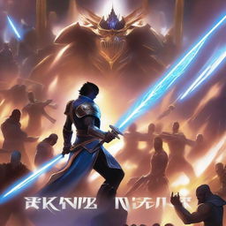 A book cover titled 'The King's Avatar: The Rebirth of the Battle God'