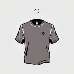 A simple yet stylish t-shirt design for a fashion-forward clothing store