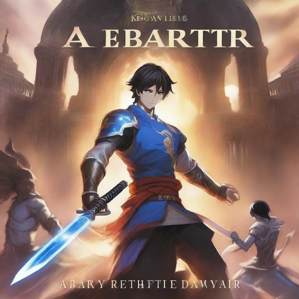 A book cover for 'The King's Avatar: Rebirth of the Battle God'