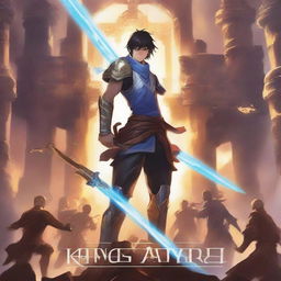 A book cover for 'The King's Avatar: Rebirth of the Battle God'