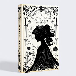 A beautiful book cover featuring the silhouette of a princess