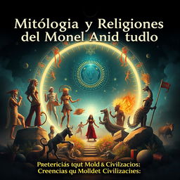 Create a thumbnail for 'Mitología y Religiones del Mundo Antiguo: Creencias que Moldearon Civilizaciones'