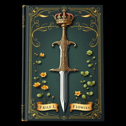 A captivating book cover featuring a single dagger with intricate designs
