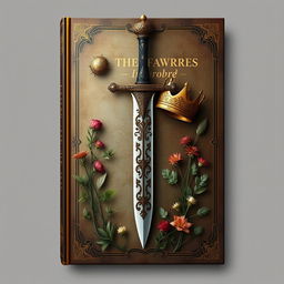 A captivating book cover featuring a dagger with intricate designs