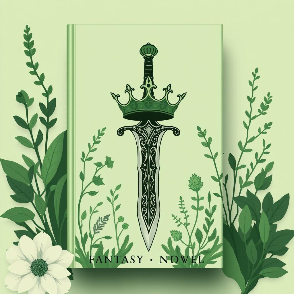 A simple yet captivating book cover for a fantasy novel