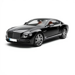 A Bentley car on a white background