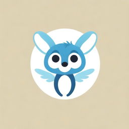 Create a Telegram channel logo featuring a charming and amusing combination of a dragonfly and a cat, with large, expressive eyes.