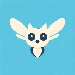 Create a Telegram channel logo featuring a charming and amusing combination of a dragonfly and a cat, with large, expressive eyes.