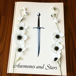 A book cover featuring an arrow crossing over a dagger near the middle