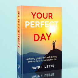 A book cover titled 'Your Perfect Day: Achieving Greater Well-being and Success with Small Habits'