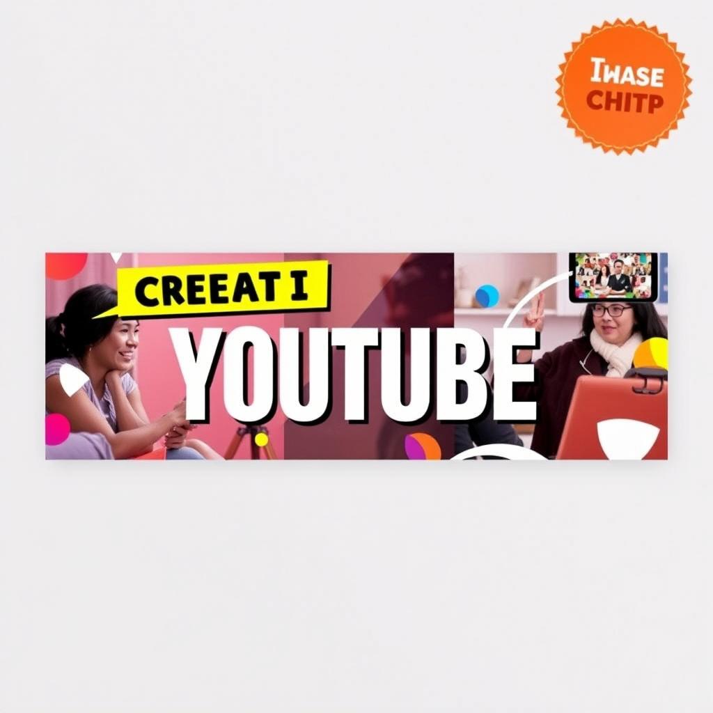 Create a vibrant and eye-catching YouTube thumbnail featuring bold text, bright colors, and engaging imagery