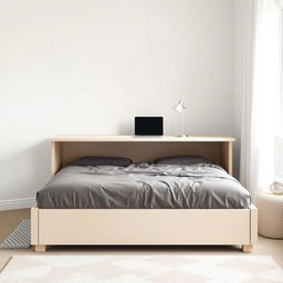 Create an image of the STORÅ bed from Ikea