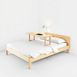 Create an image of the STORÅ bed from Ikea