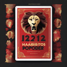 Design a cover for an ebook titled '12 Hábitos de Poder' by Jadson Soares Lima