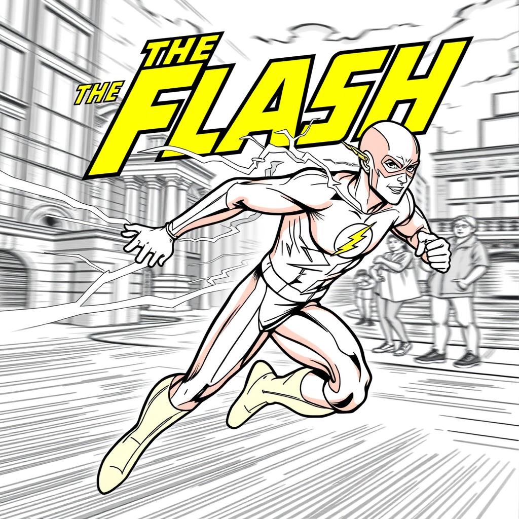 flash coloring page