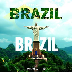 Create a poster for a documentary about Brazil