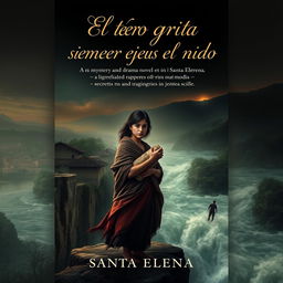 Create a book cover for 'El tero grita siempre lejos del nido'