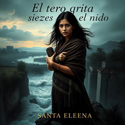 Create a book cover for 'El tero grita siempre lejos del nido'