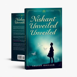 Create a book cover for the title "Nishant Unveiled: Love, Ambition, and the Quest for Fulfillment"