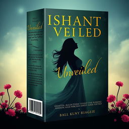 Create a book cover for the title "Nishant Unveiled: Love, Ambition, and the Quest for Fulfillment"