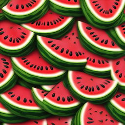 A vibrant, ultra high definition background featuring a splash of watermelon texture