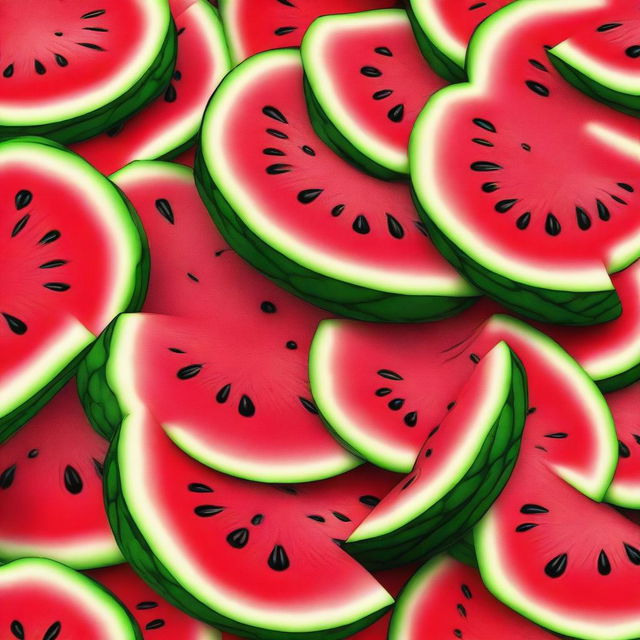 A vibrant, ultra high definition background featuring a watermelon color splash