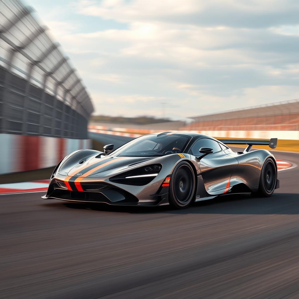 A high-resolution image of the McLaren Speedtail in a racing version