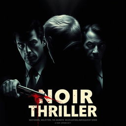 Create a movie poster for a noir thriller