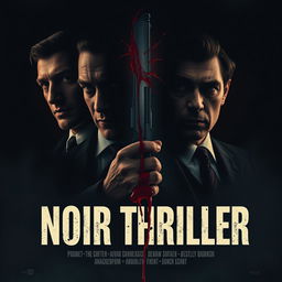 Create a movie poster for a noir thriller